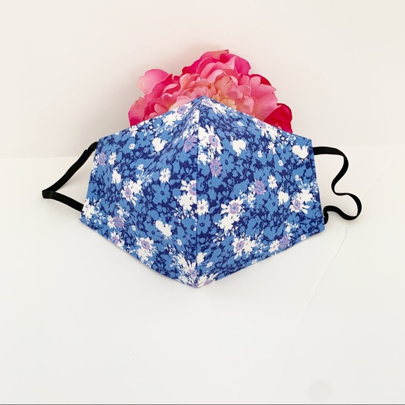 2/$20 Triple Layer Handmade Face Mask/ $13 Each - Picture 2 of 5